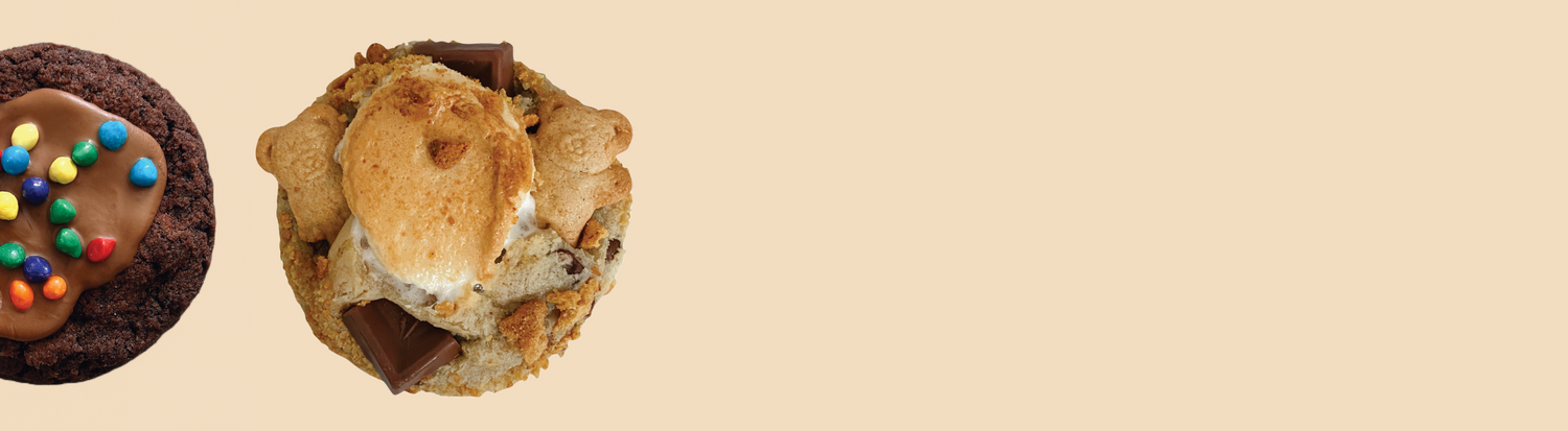 Cosmic Brownie Cookie, Teddy Graham S'mores Cookie