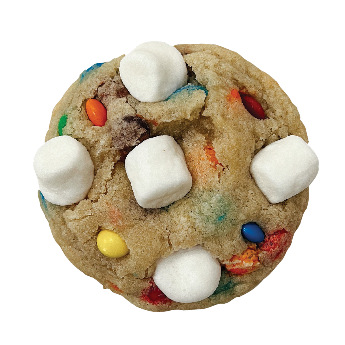 Marshmallow M&M Cookies